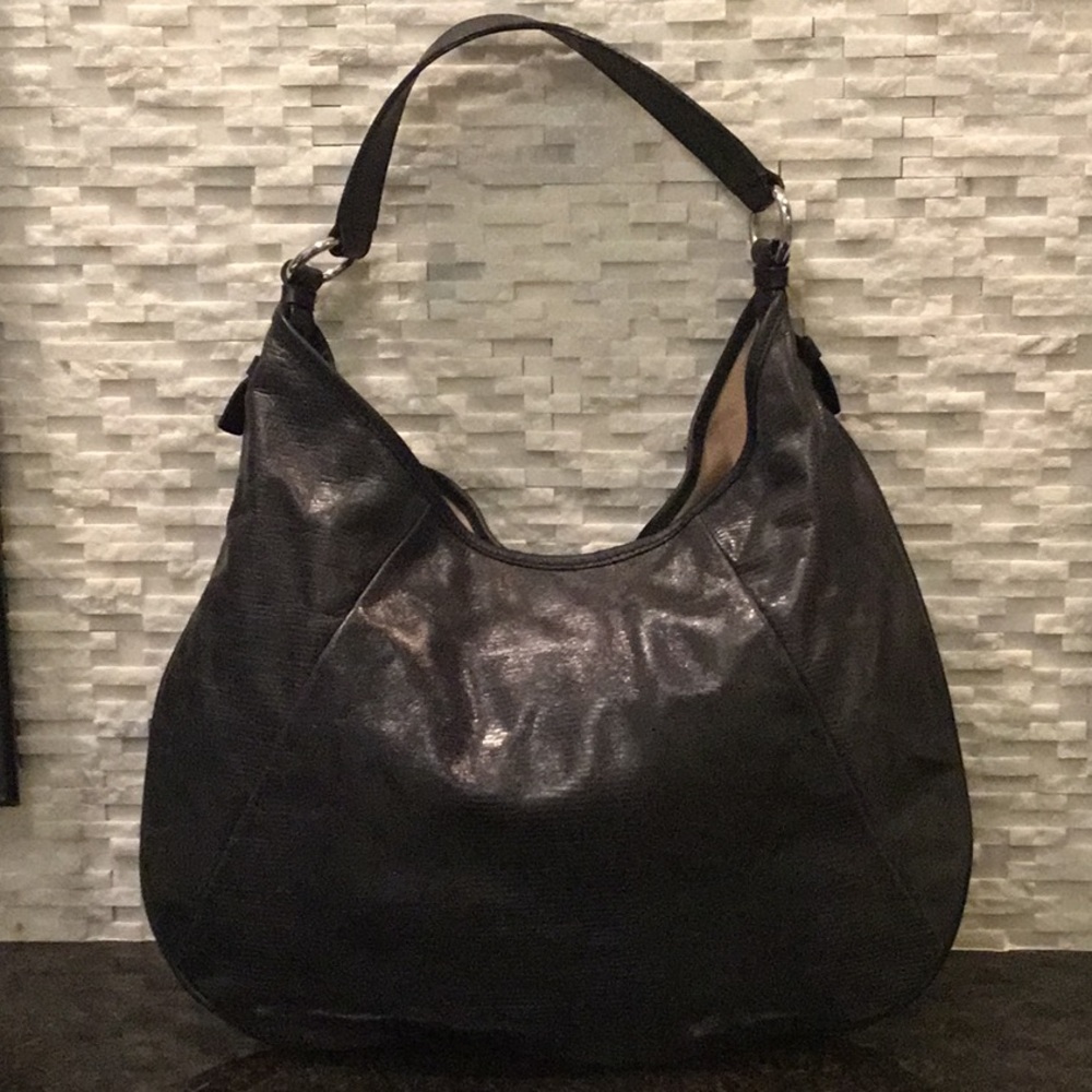 Banana Republic leather hobo bag